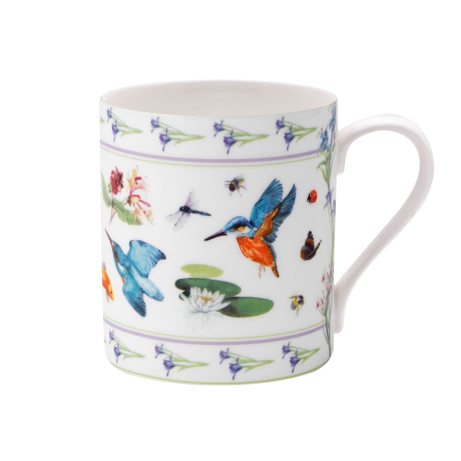 Kingfisher Iris Mug
