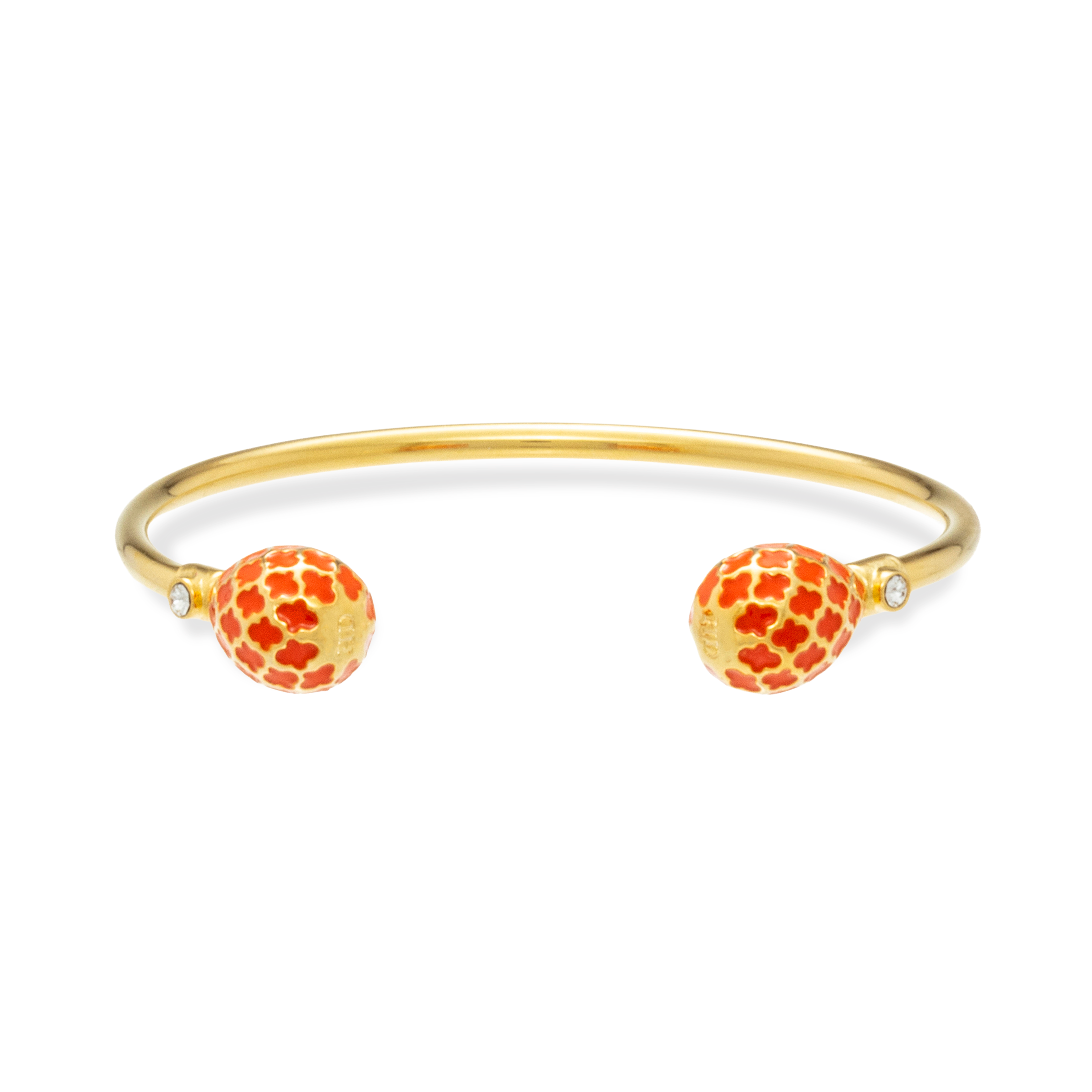 Agama Torque Bangle in Orange & Gold – HALCYON DAYS