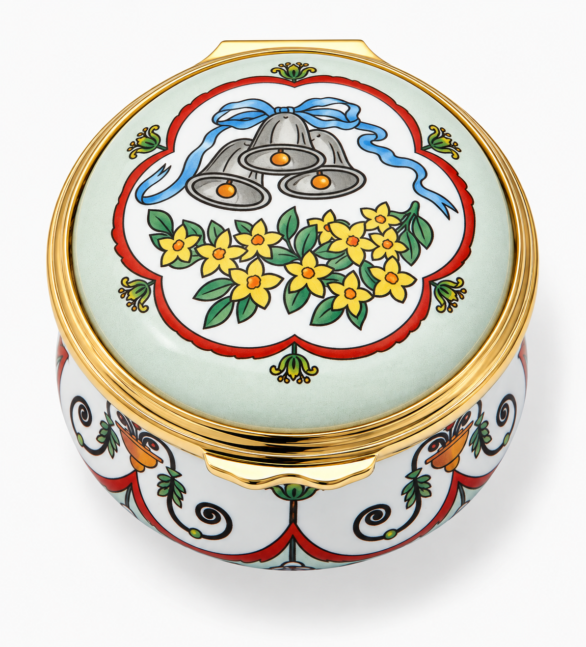 Wedding Bells Enamel Box - Personalised – HALCYON DAYS