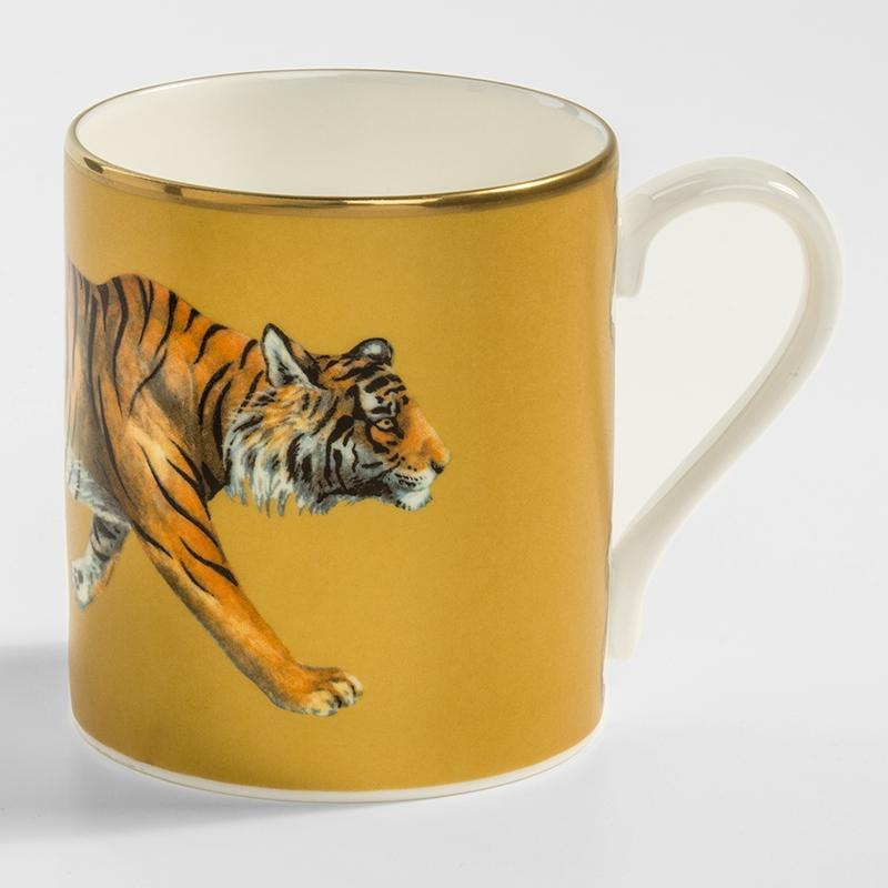 Tiger Mug Gold