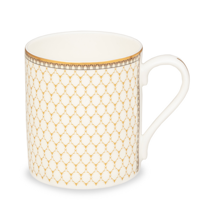 Antler Trellis Ivory Mug