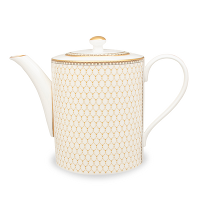 Antler Trellis Ivory Teapot