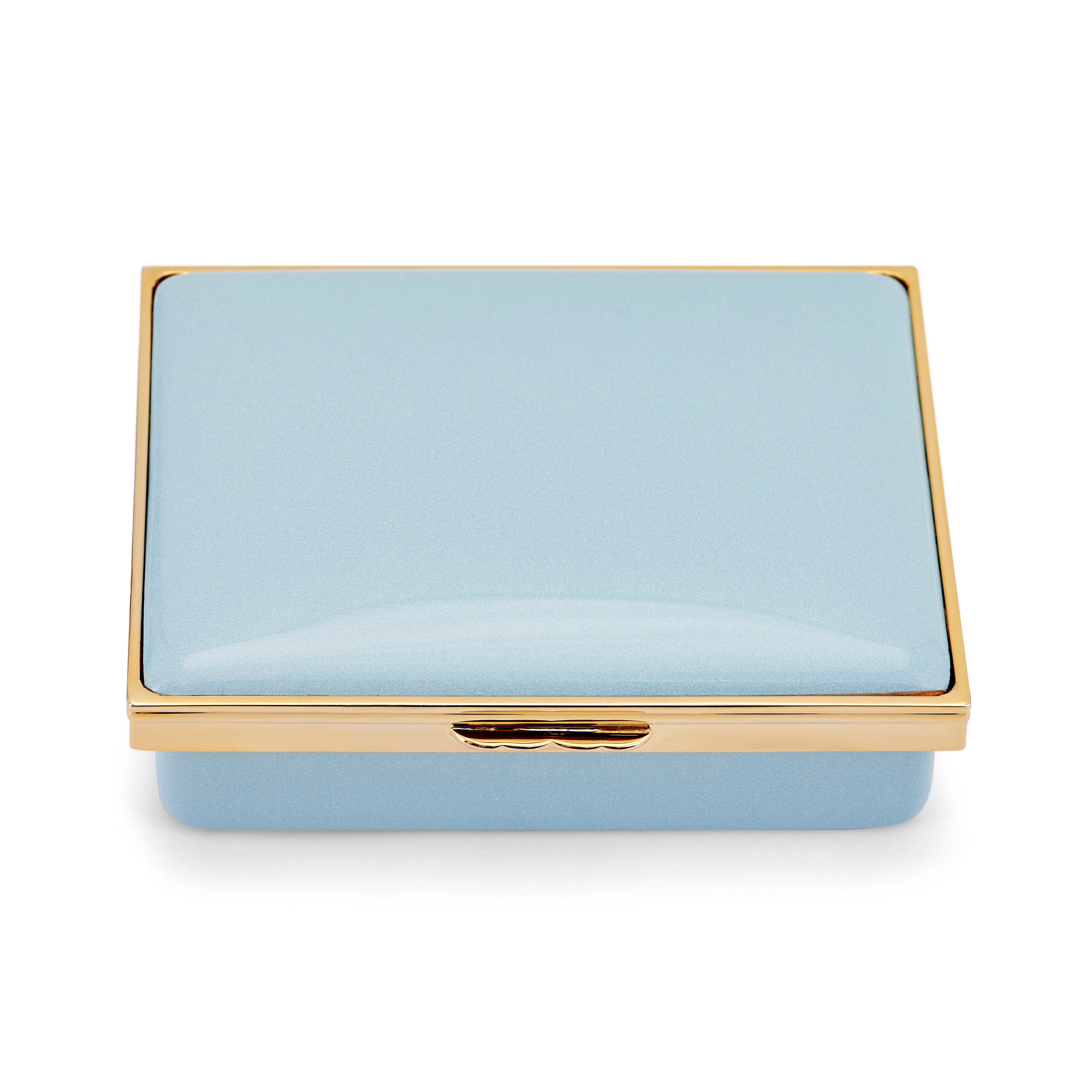 Blank Canvas Large Enamel Box in Blue – HALCYON DAYS