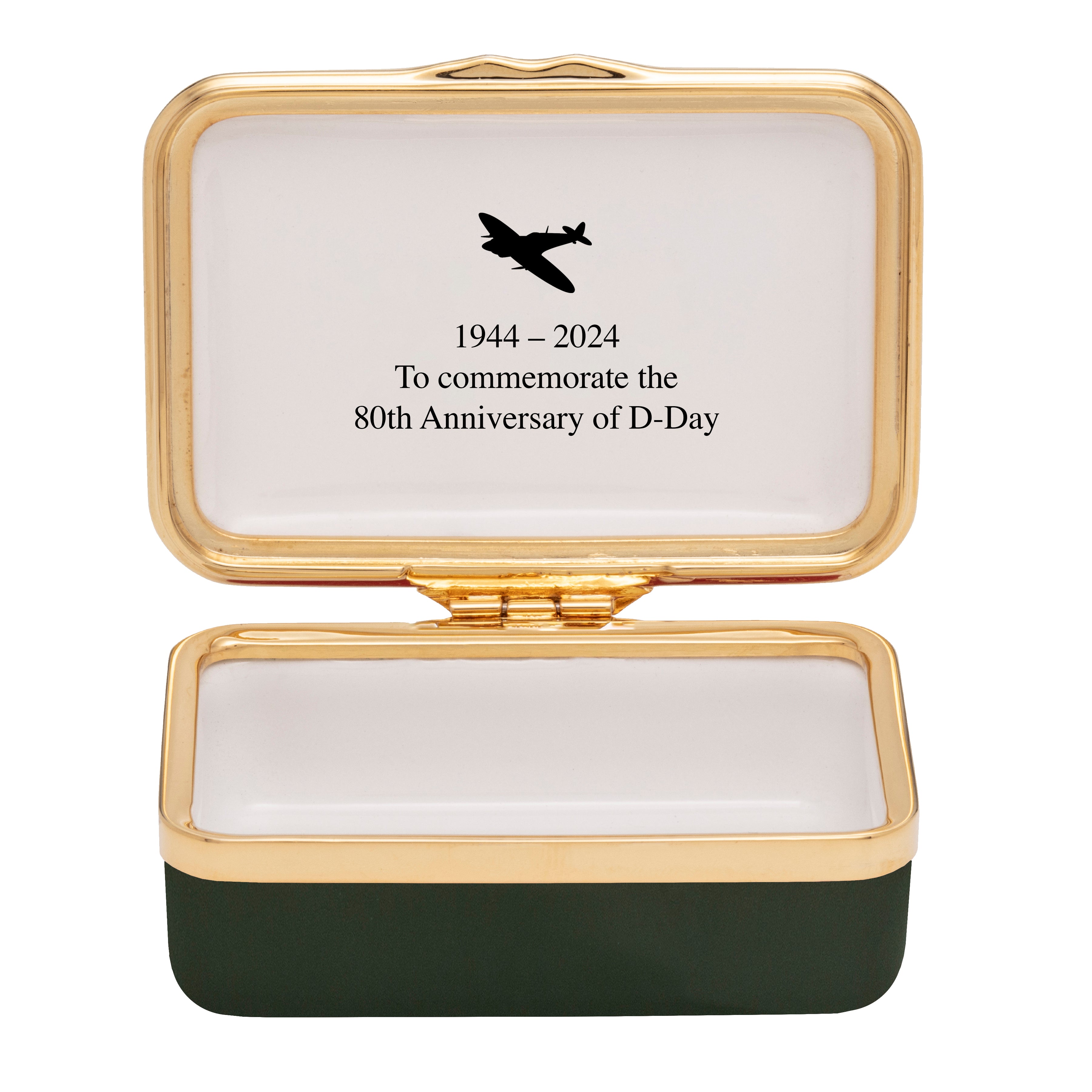Halcyon Days トリケントBOX ピルケース The 80th Anniversary of D-Day – HALCYON DAYS