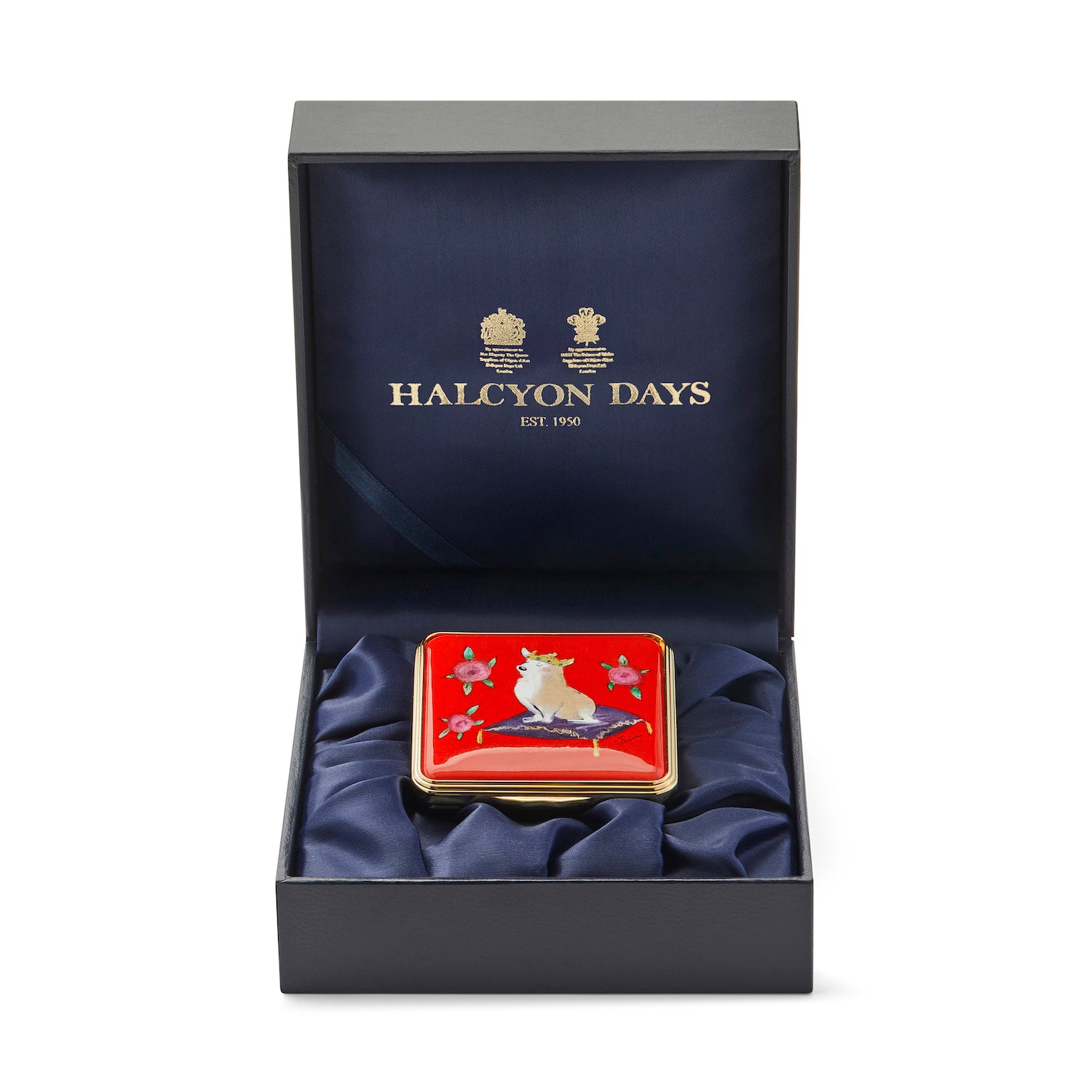 Corgi Enamel Box – HALCYON DAYS