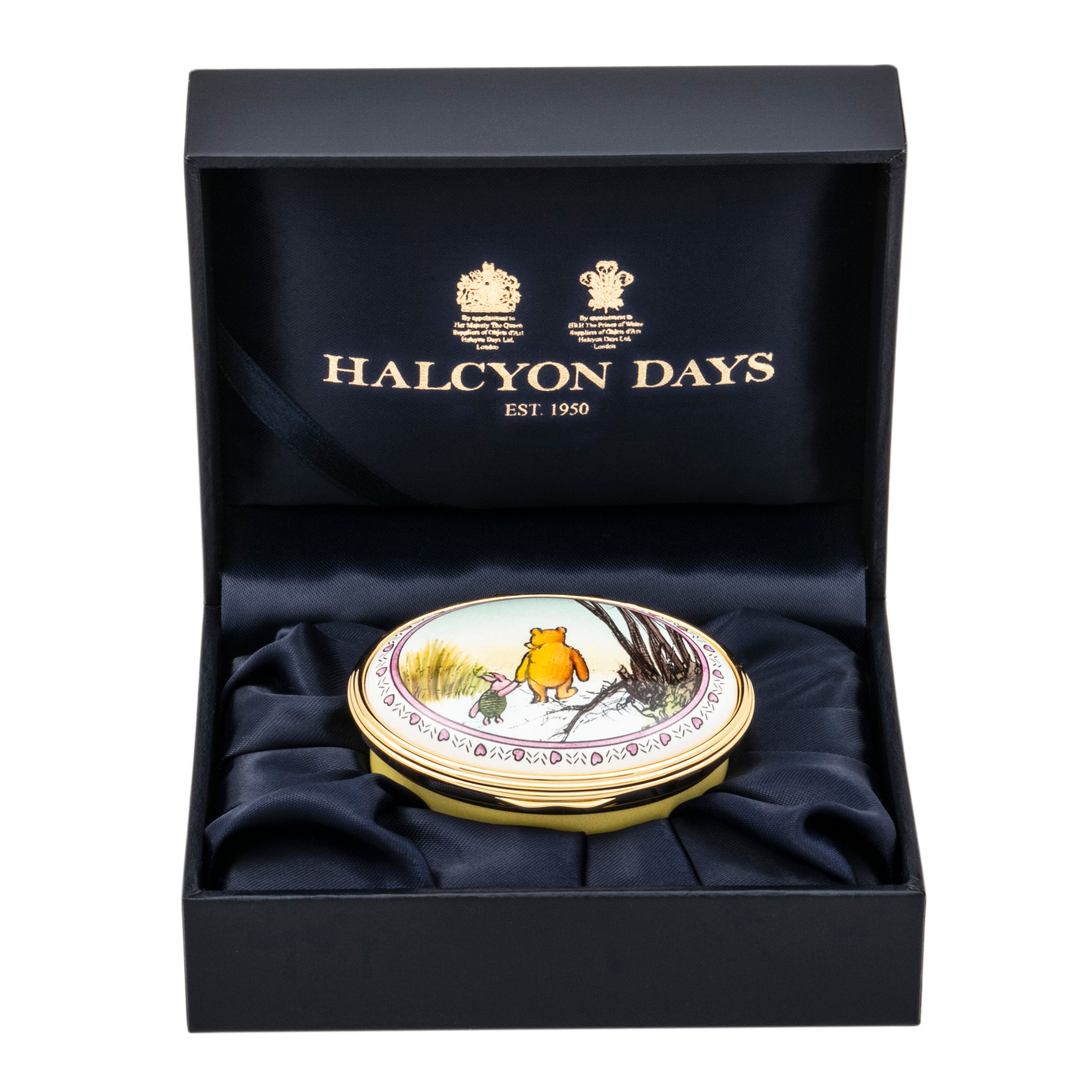 HALCYON DAYS ENAMELS プードル Winnie-the-Pooh 