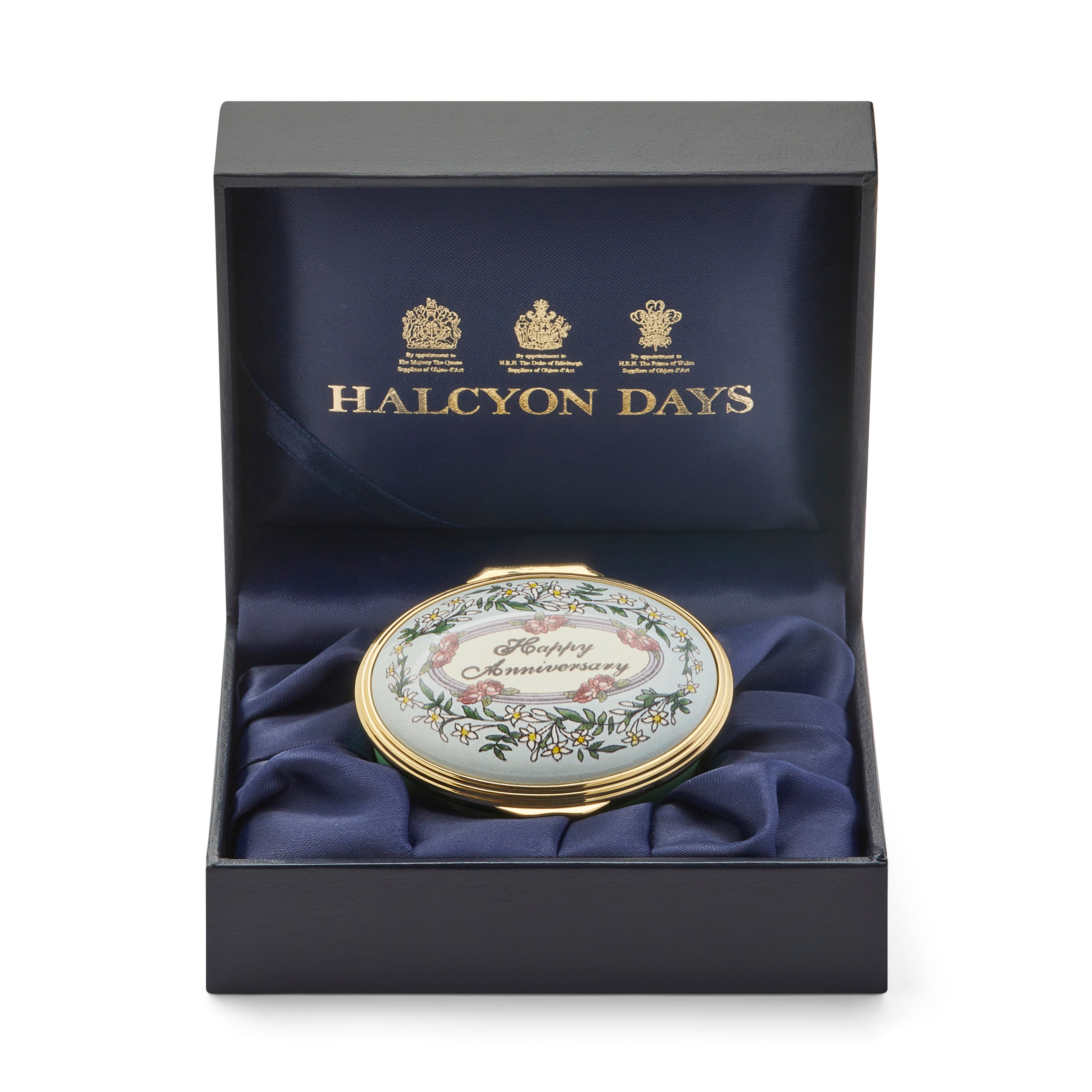 Happy Anniversary Enamel Box | Halcyon Days – HALCYON DAYS