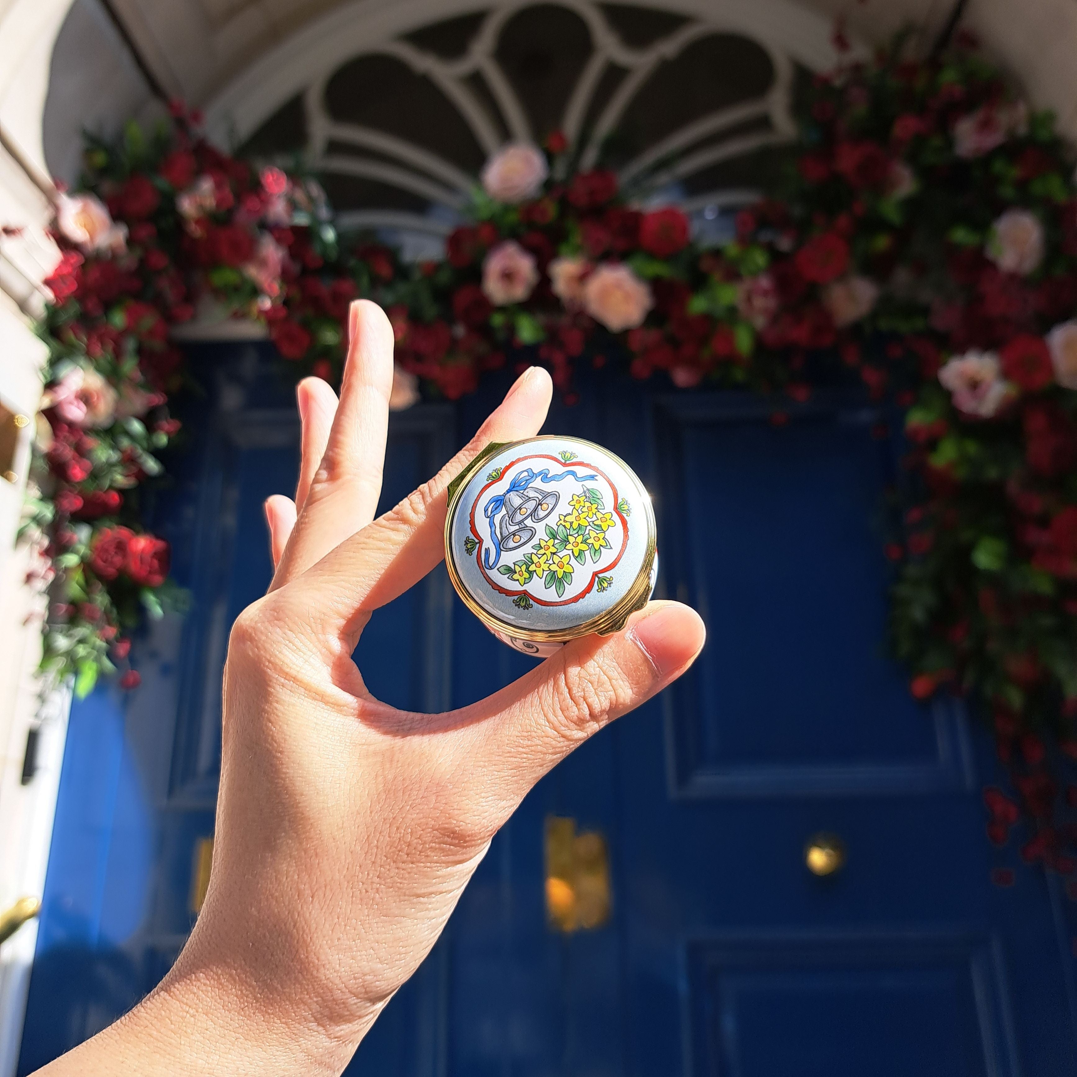 Wedding Bells Enamel Box - Personalised – HALCYON DAYS