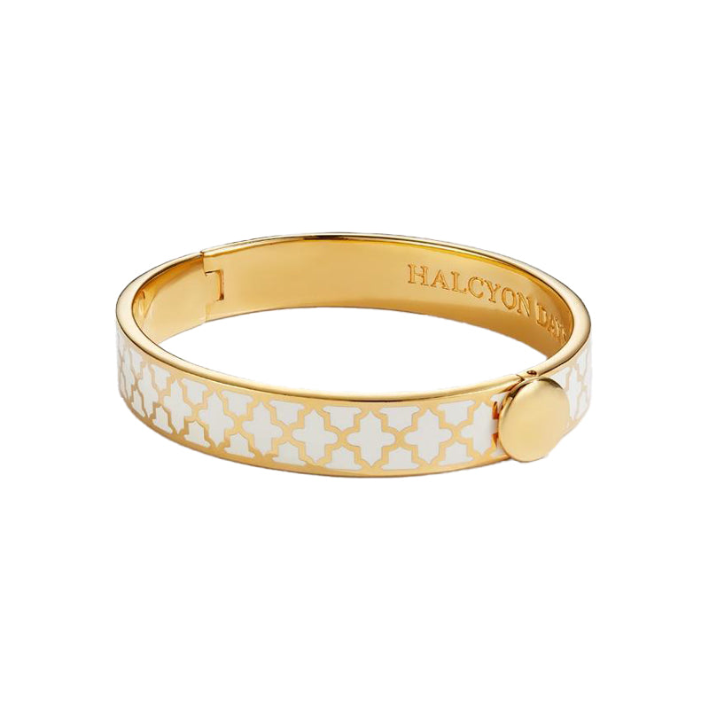 Agama Cream & Gold Bangle