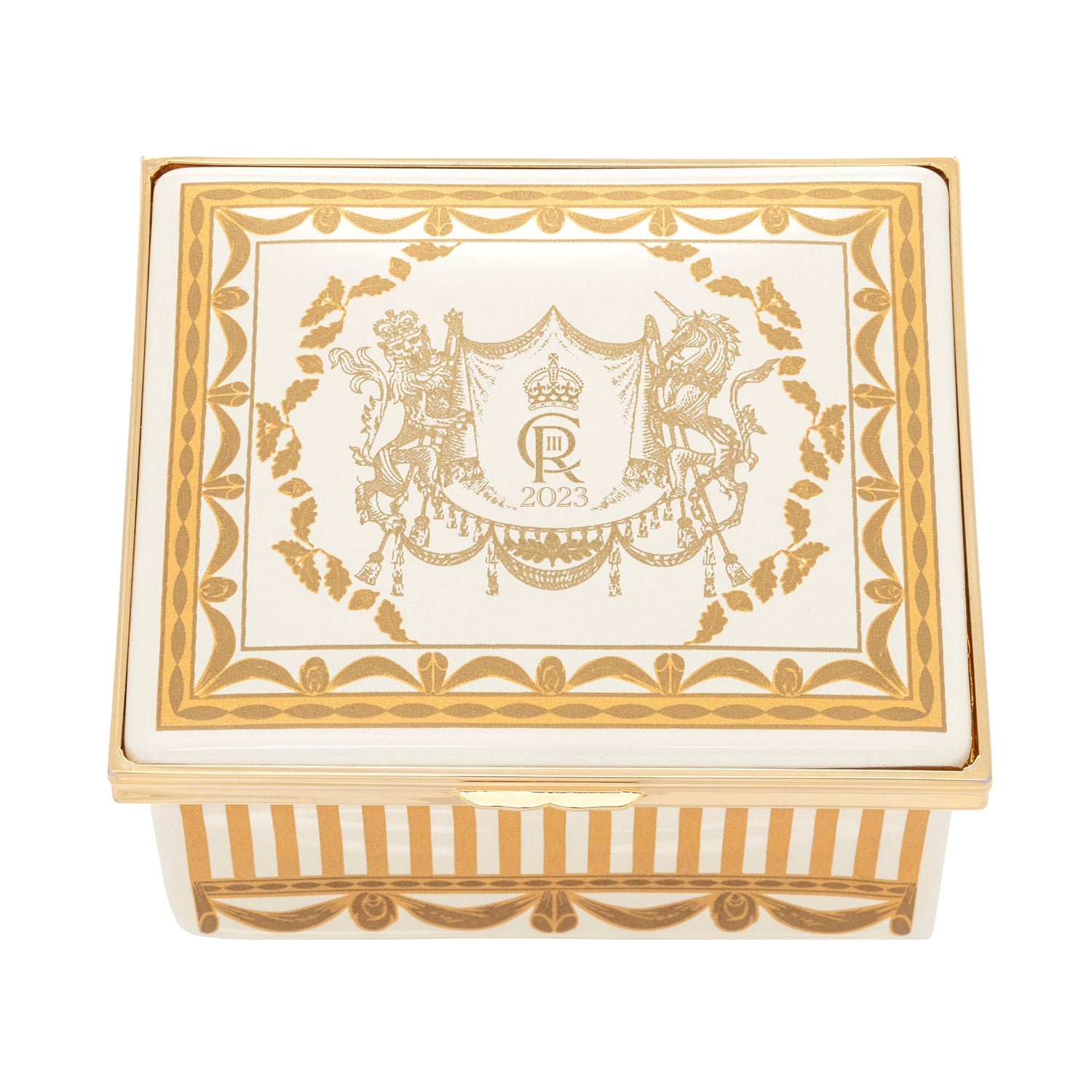 Coronation Gold Prestige Musical Box – Halcyon Days