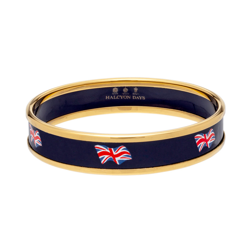 Union Flag Enamel Bangle